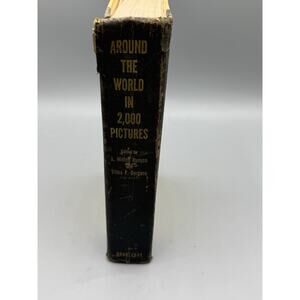 Around the World in 2000 Pictures 1959 Doubleday Photo Travel Book